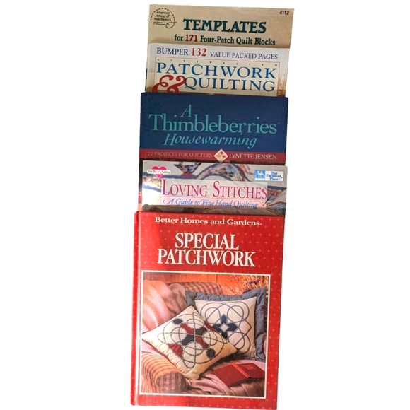 Quilting books, vintage, set of 5 - Picture 1 of 11